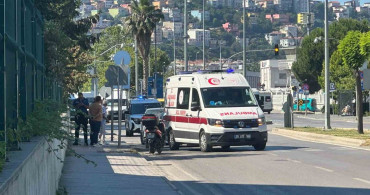 Samsun'da motosiklet kazası sonucu bir kişi yaralandı
