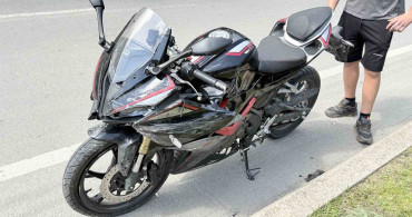 Samsun'da Motosiklet ve Otomobil Çarpıştı: 1 Yaralı