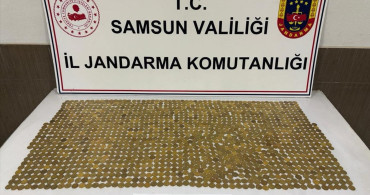 Samsun'da Osmanlı Dönemine Ait 1404 Para Ele Geçirildi