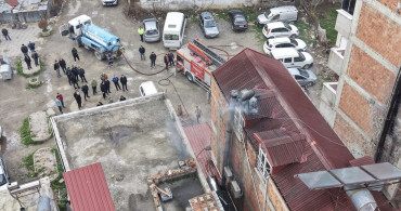 Samsun'da Pansiyonda Yangın: Olay Yerinde İtfaiye Müdahalesi