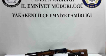 Samsun'da ruhsatsız silah operasyonu: 3 silah ele geçirildi