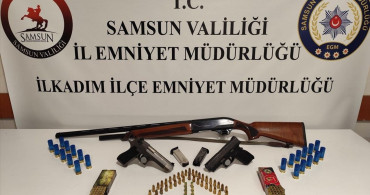 Samsun'da Ruhsatsız Silah Operasyonu: Bir Zanlı Yakalandı