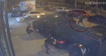 Samsun'da Silahlı Çatışma Güvenlik Kamerasında