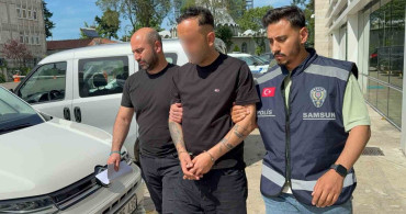 Samsun'da silahlı yaralama şüphelisi tutuklandı