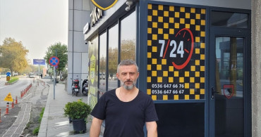 Samsun'da Taksinin Önündeki Kamyonete Çarpmaktan Son Anda Kurtuluş