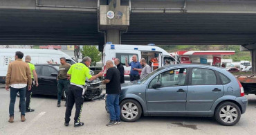 Samsun'da Trafik Kazası: İki Yaralı