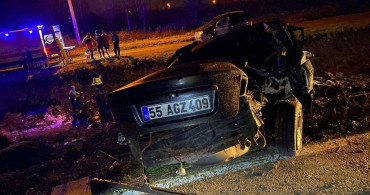 Samsun'da Trafik Kazası: Sürücü Hayatını Kaybetti