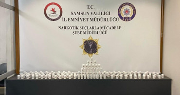 Samsun'da Uyuşturucu Hap Operasyonu: 21 Bin 500 Ele Geçirildi