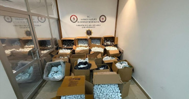 Samsun'da Uyuşturucu Operasyonu: 421 Bin Hap Ele Geçirildi