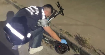 Samsun'da uyuşturucu operasyonu: Scooter bataryasında saklanan maddeler ele geçirildi
