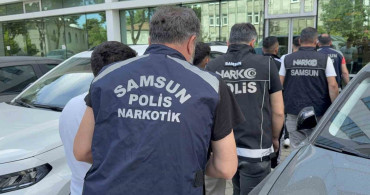 Samsun'da uyuşturucu ticaretinden 4 kişi adliyeye sevk edildi