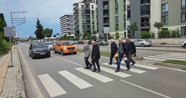 Samsun'da Yaya Geçidine Güvenlik Talebi