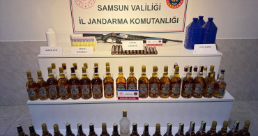 Samsun'da Yılbaşı Öncesi Kaçak İçki Operasyonu