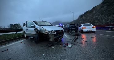 Samsun'da Zincirleme Trafik Kazası