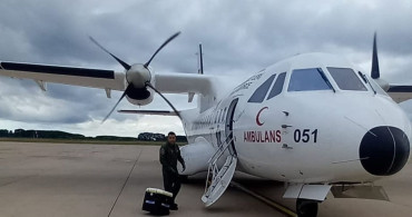 Samsun'dan Ankara'ya organ nakli için ambulans uçakla greft ulaştırıldı
