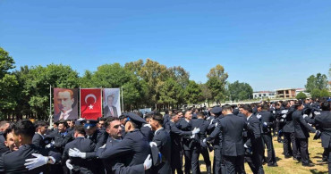 Samsun'dan emniyet teşkilatına 380 yeni polis adayı katıldı