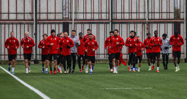 Samsunspor, Shkendija Maçının Hazırlıklarını Başlattı