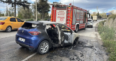 Samsunsporlu Anthony Musaba'nın Araç Yangını: Seyir Halindeyken Alev Aldı