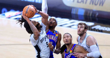 San Antonio Spurs, Oklahoma City Thunder'ı Geride Bıraktı