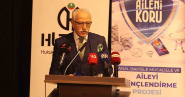Sanal Bahisle Mücadele: Aileyi Bilinçlendirme Projesi Tanıtıldı