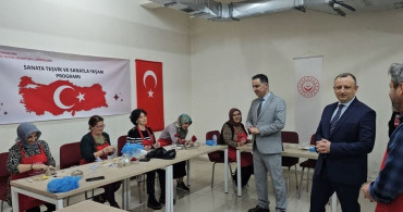 Sanata Teşvik ve Sanatla Yaşam Programı Zonguldak'ta Başladı