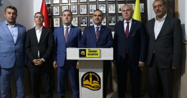 Sanayi ve Teknoloji Bakanı Kacır Bayburt'ta Açıklamalarda Bulundu