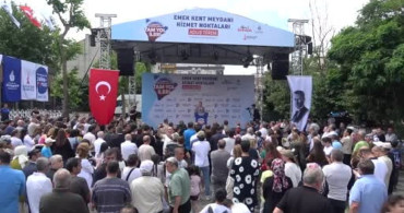 Sancaktepe'de Emek Kent Meydanı açıldı