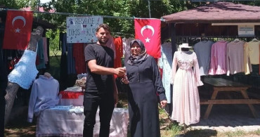 Sandıklı’da dikiş nakış kursu sergisi yoğun ilgi gördü