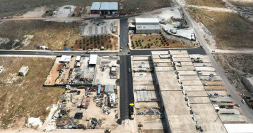 Şanlıurfa Mobilyacılar Sitesi'nde Asfaltlama Çalışmaları