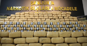 Şanlıurfa'da 275 Kilogram Eroin Ele Geçirildi