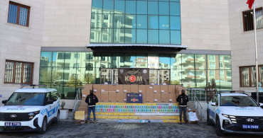 Şanlıurfa'da 43 Bin Paket Kaçak Sigara Ele Geçirildi