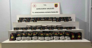 Şanlıurfa'da 82 Kilogram Kaçak Nargile Tütünü Ele Geçirildi