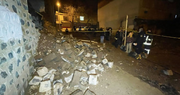 Şanlıurfa'da Çöken Ev Sonrası Üç Ev Tahliye Edildi