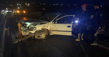 Şanlıurfa'da İki Otomobil Çarpıştı: 5 Yaralı