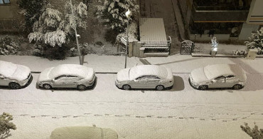 Şanlıurfa'da Kar Yağışı Etkisini Gösteriyor