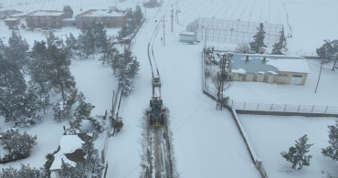 Şanlıurfa'da Karla Mücadele Çalışmaları Devam Ediyor