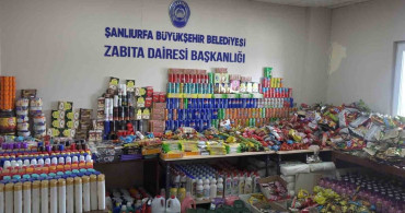 Şanlıurfa'da Son Kullanma Tarihi Geçmiş Ürünlere El Konuldu