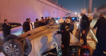 Şanlıurfa'da Trafik Kazası: Baba ve İki Çocuğu Yaralandı