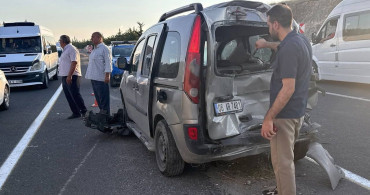 Şanlıurfa’da zincirleme trafik kazası: 4 yaralı