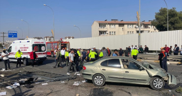Şanlıurfa'da Zincirleme Trafik Kazası: 4 Yaralı
