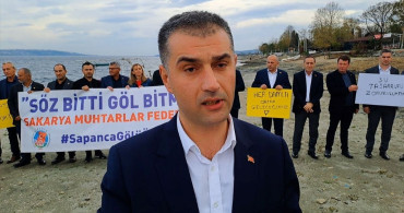 Sapanca Gölü için Muhtarlar Bir Araya Geldi