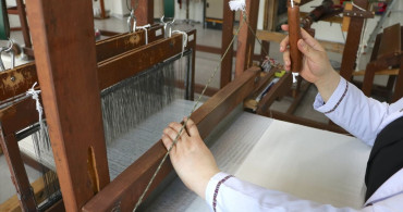 Saray Kumaşına Doğal Boya ile Yenilik