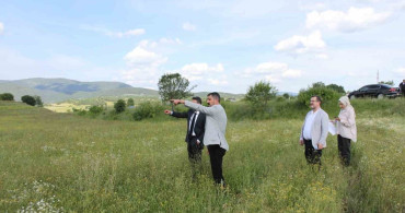 Saraydüzü’nde çeltik kurutma tesisi için çalışmalar başladı