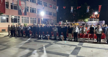 Sarıgöl'de 15 Temmuz anması gerçekleştirildi