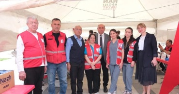 Sarıgöl'de Kan Bağışı Kampanyasına Büyük İlgi