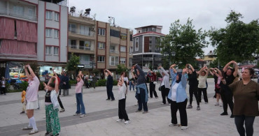 Sarıgöl'de Müzikli Spor Şöleni