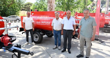 Sarıgöl’de üç mahalleye yangın tankeri desteği