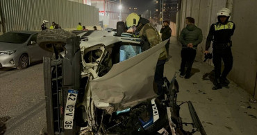 Sarıyer'de Korkunç Kazada İki Sürücü Yaralandı