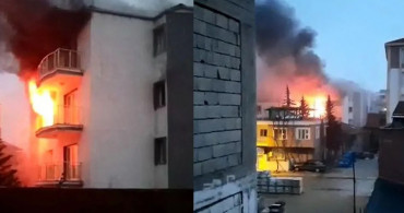 Şarja bırakılan telefon yangına neden oldu: Daireyi ateş topuna çevirdi