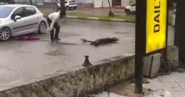 Scooter Arızası Siniri Patlattı: Antalya'da Olay Anbean Kaydedildi